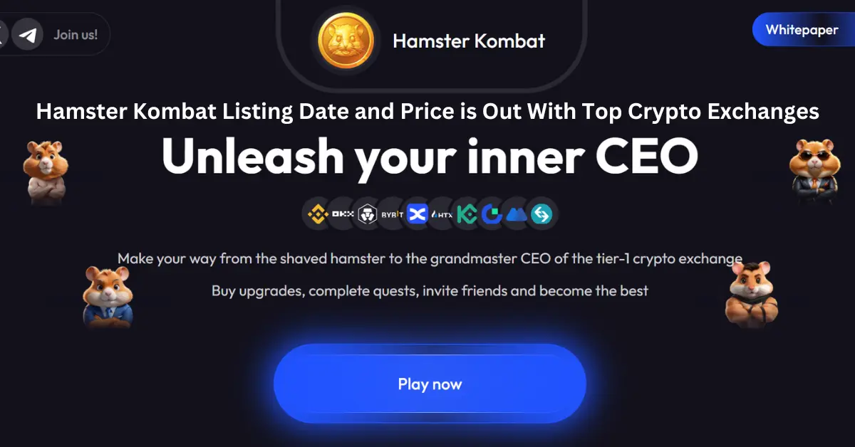 Hamster Kombat Listing Date and Price is Out With Top Crypto Exchanges